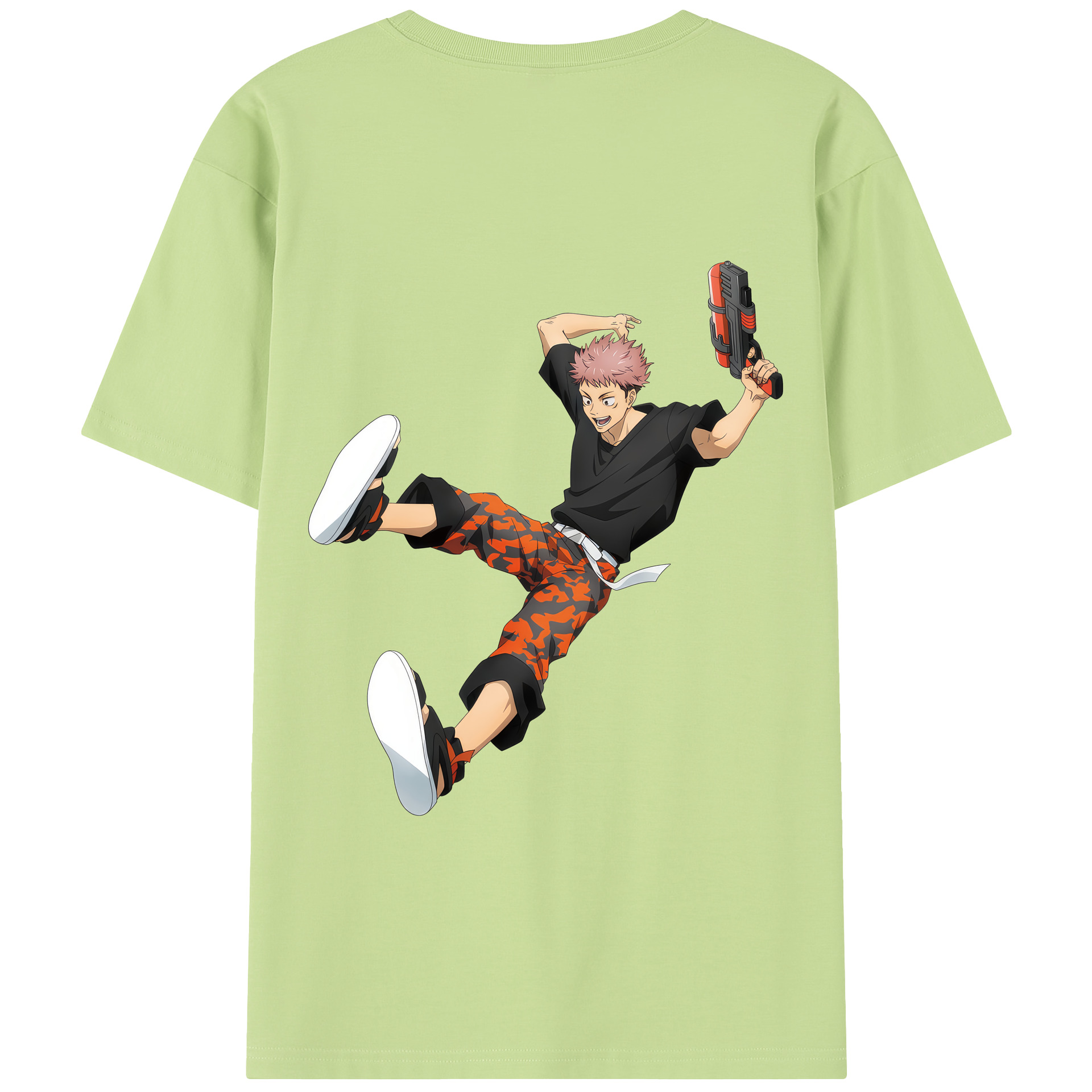 （画像用） 呪術廻戦 Jujutsu Kaisen 綿100％半袖Tシャツ（背面プリント）